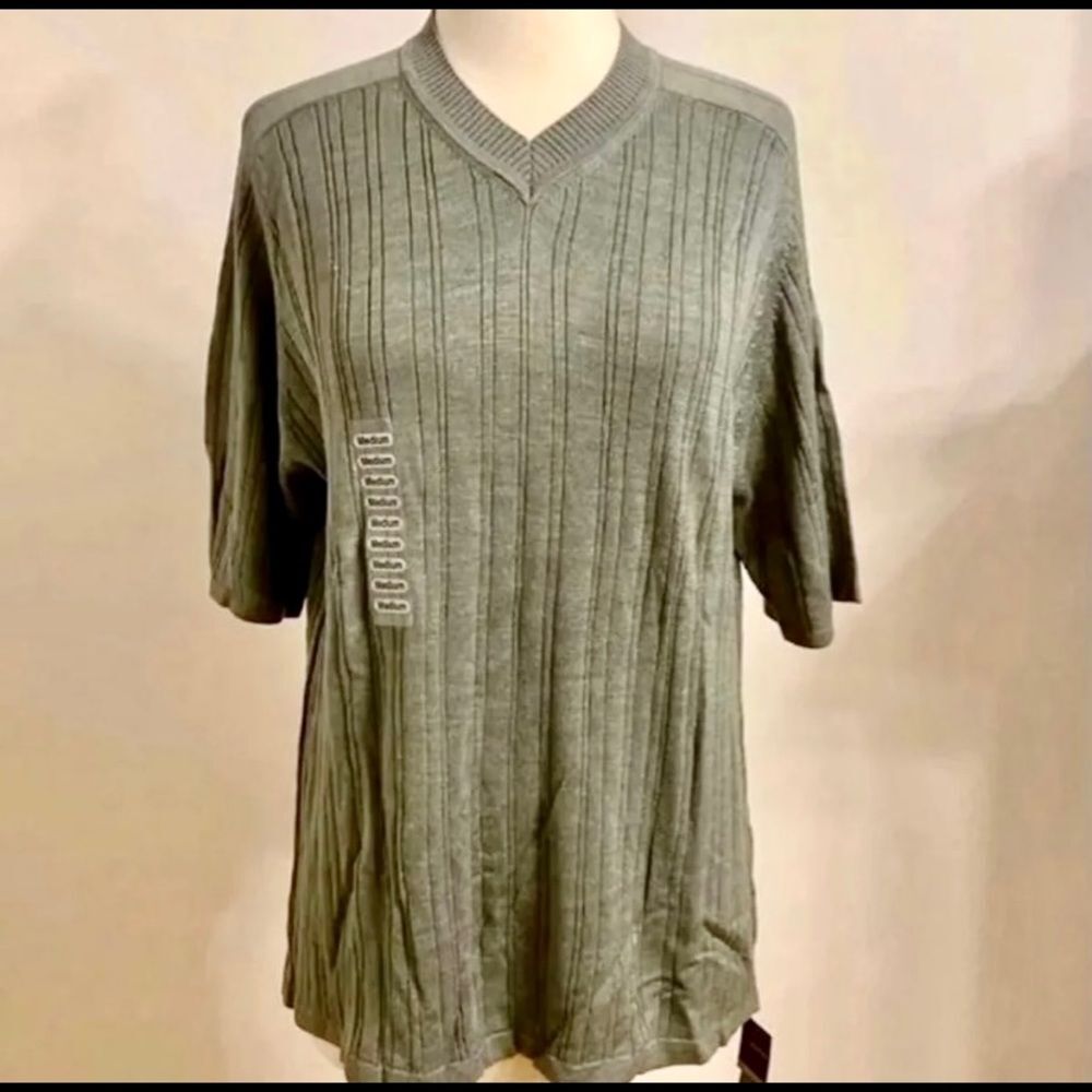 NWT Slates by‎ Dockers Silk Cotton Shirt